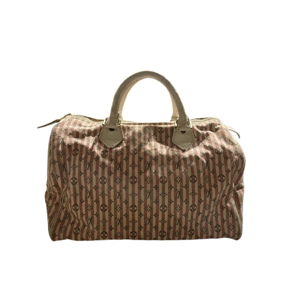 LOUIS VUITTON MINI LIN SPEEDY 30