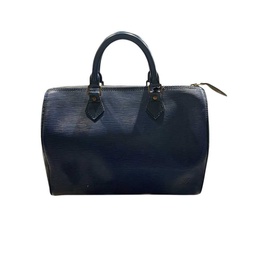 LOUIS VUITTON SPEEDY EPI LEDER BLAU