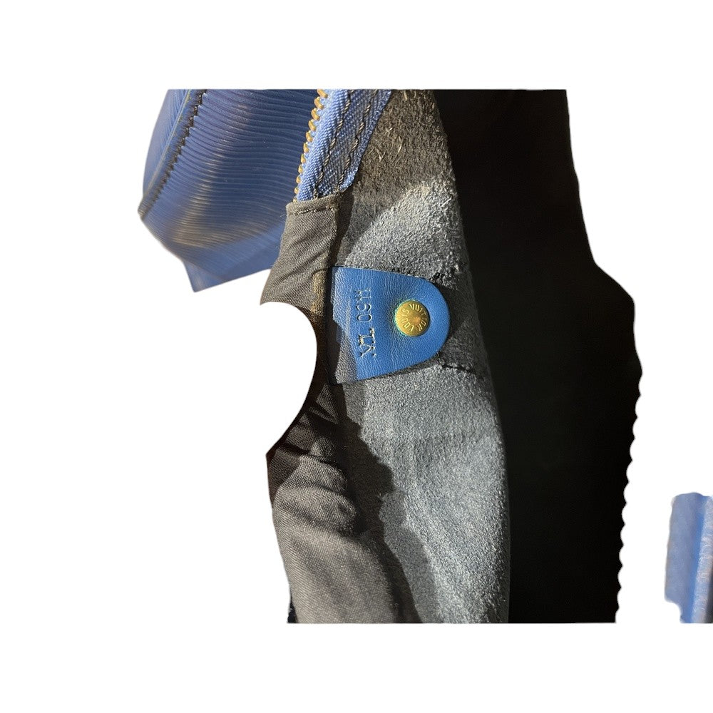 LOUIS VUITTON SPEEDY EPI LEDER BLAU