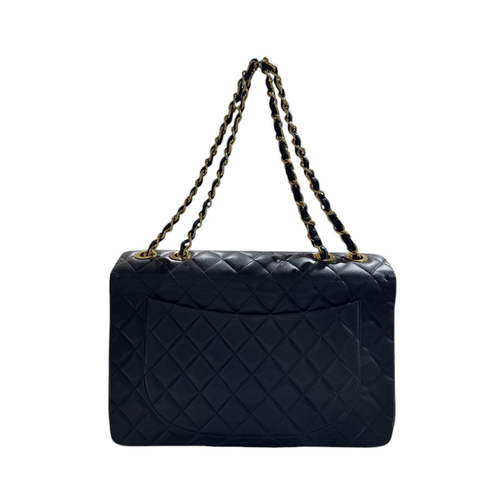 CHANEL BIG MATELASSE 33 CHAIN LAMB SKIN