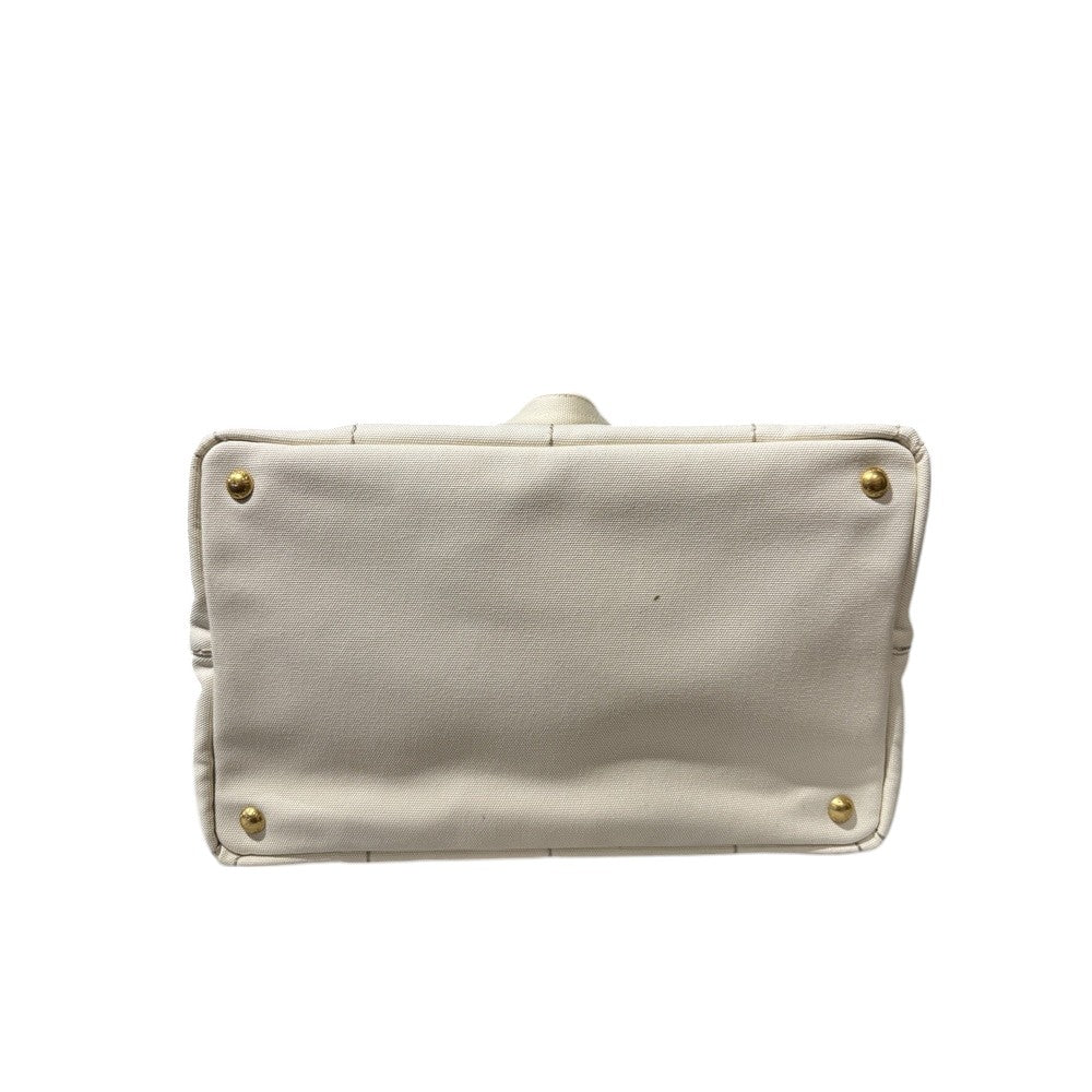 PRADA MM TOTE BAG WHITE