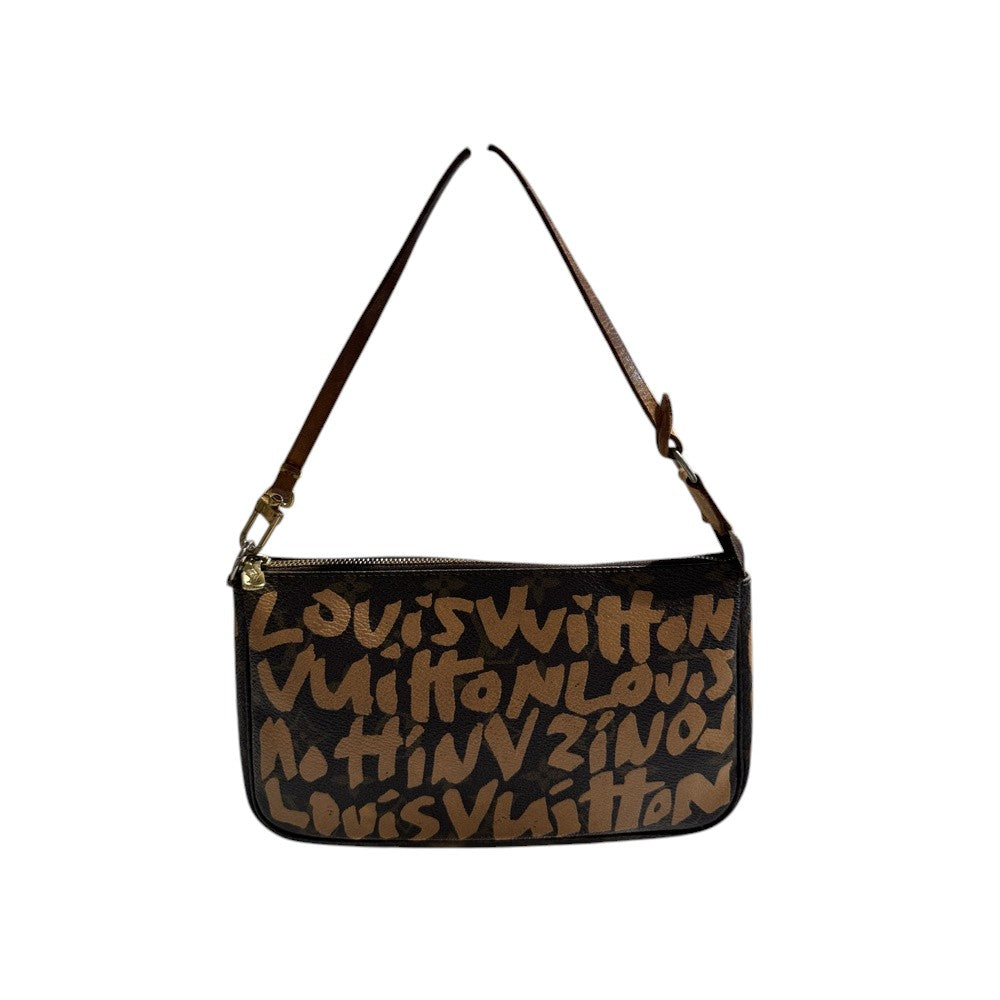 LOUIS VUITTON GRAFITTI MONOGRAM POCHETTE