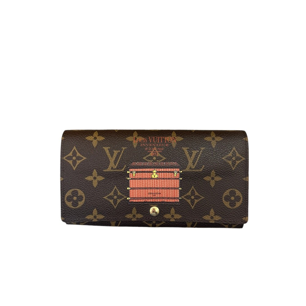 LOUIS VUITTON TRUNK MOTIF PORTEFEUILLE SARAH