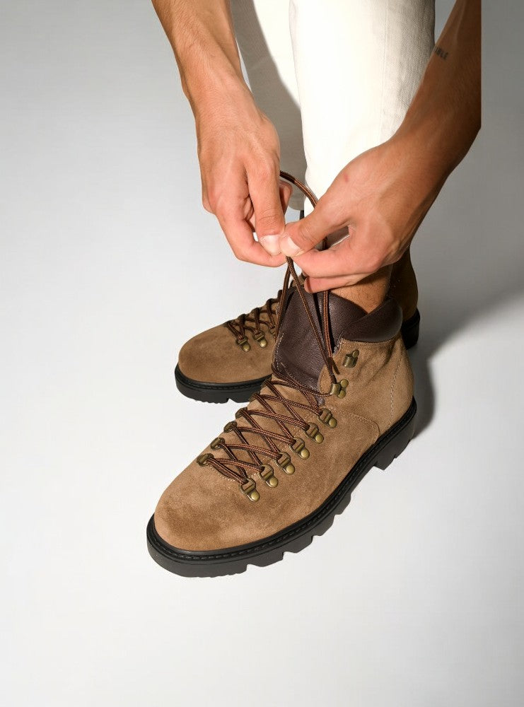 CARPEDIEM LEDER STIEFEL IN BRAUN
