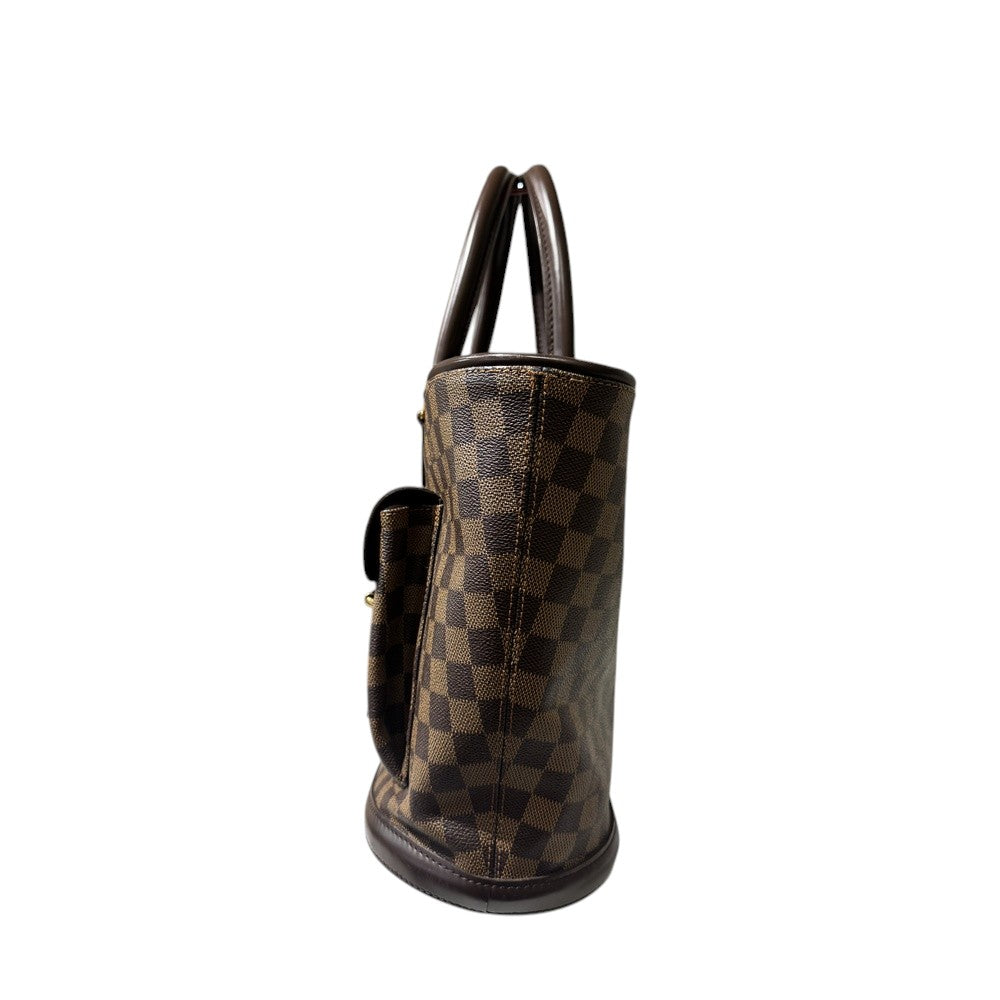 LOUIS VUITTON DAMIER EBENE MANOSQUE GM TOTE BAG