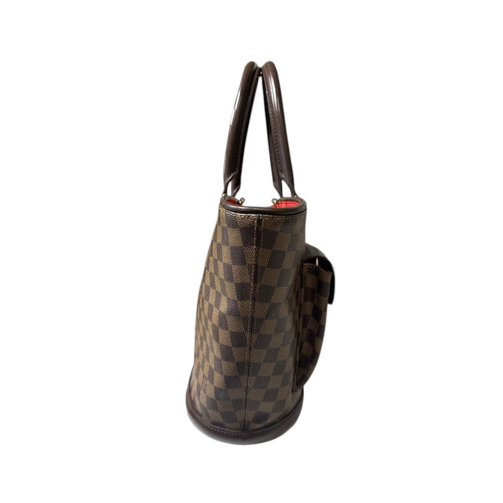 LOUIS VUITTON DAMIER EBENE MANOSQUE GM TOTE BAG