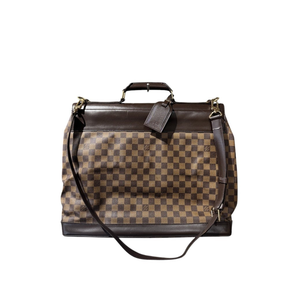 LOUIS VUITTON DAMIER EBENE WEST END GM BOSTON BAG
