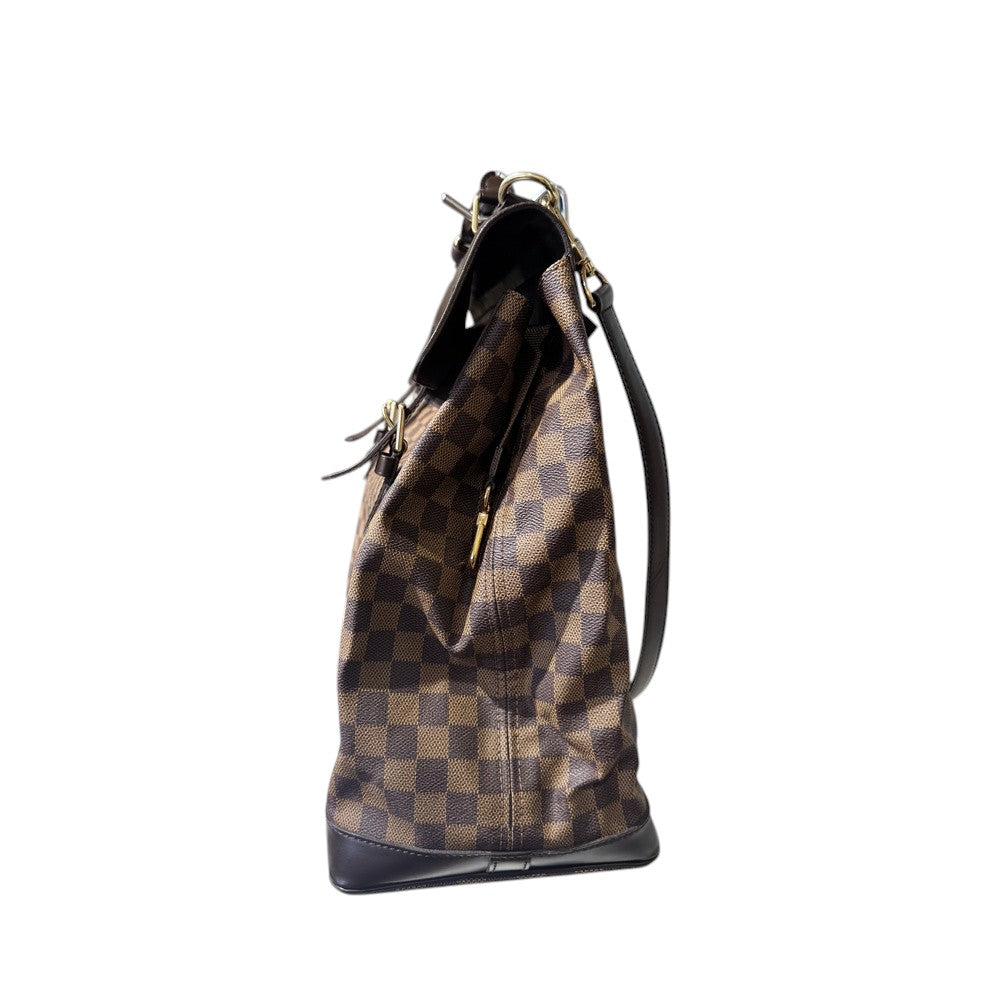 LOUIS VUITTON DAMIER EBENE WEST END GM BOSTON BAG