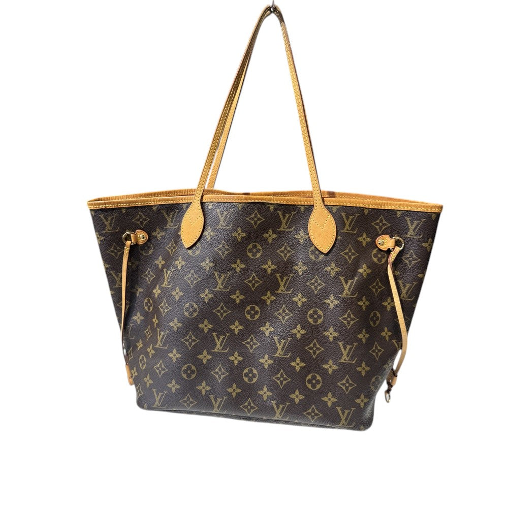 LOUIS VUITTON MONOGRAM V LINE NEVERFULL MM TOTE BAG PINK