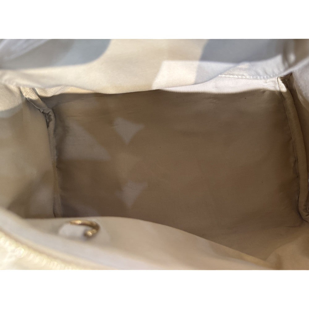 LOUIS VUITTON MONOGRAM MINI LIN SPEEDY 30 WHITE DUNNE
