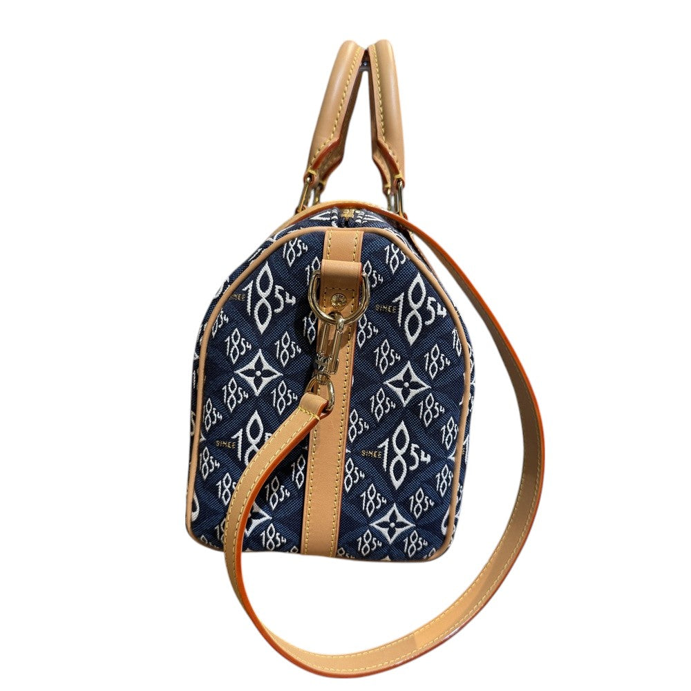 LOUIS VUITTON JAGUAR SPEEDY 25 BLUE