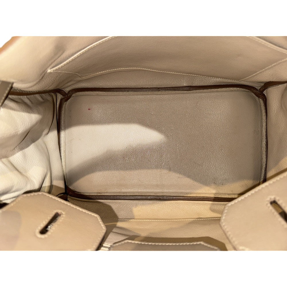 HERMES BIRKIN 35 ROSE JAIPUR ETOUPE ARGILE PALLADIUM