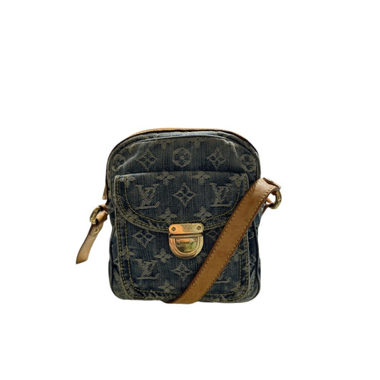 LOUIS VUITTON CAMERA DENIM BAG