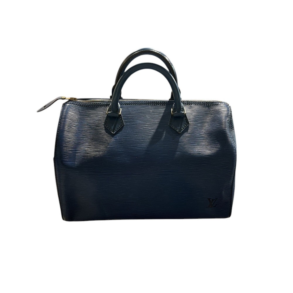 LOUIS VUITTON SPEEDY EPI LEDER BLAU