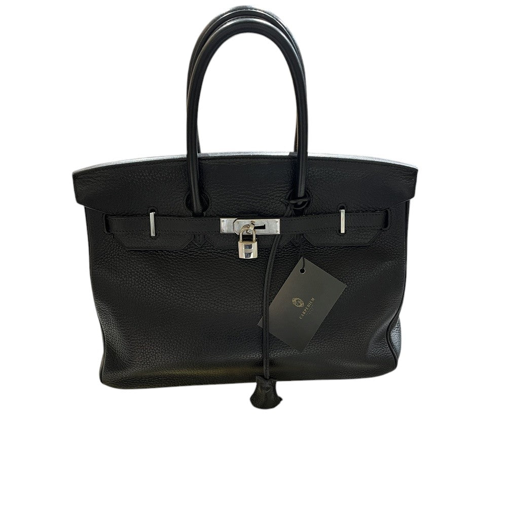 HERMES BIRKIN BAG 35 SCHWARZ PALLADIUM