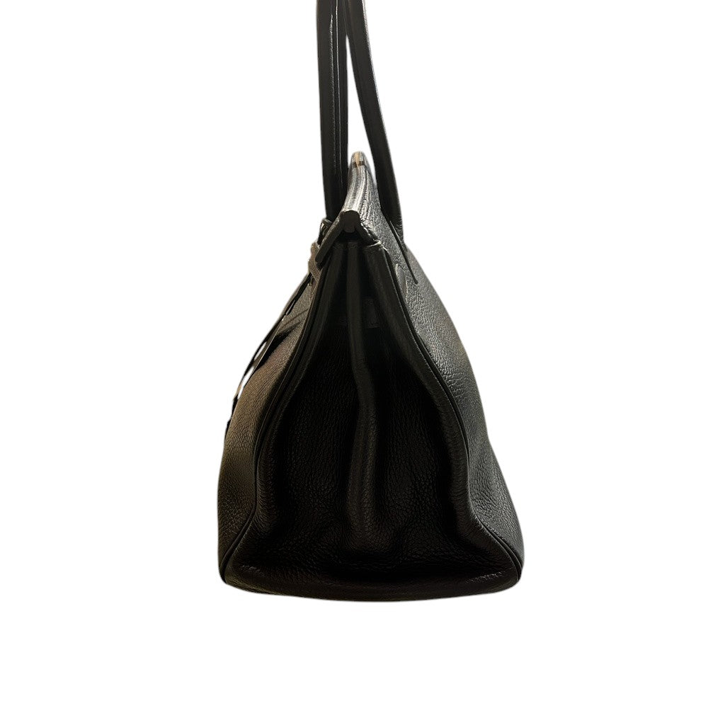 HERMES BIRKIN BAG 35 SCHWARZ PALLADIUM