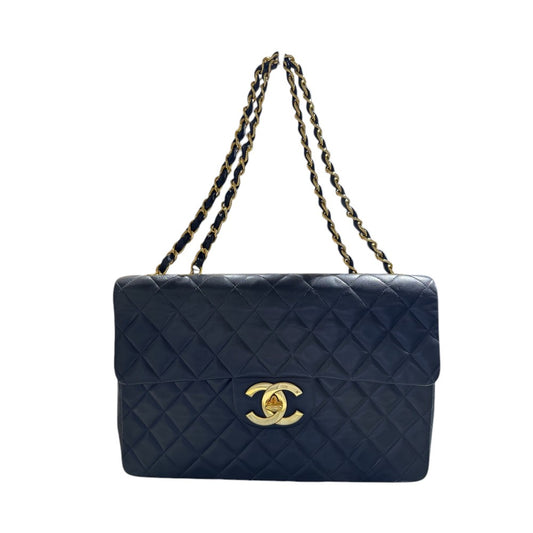 CHANEL BIG MATELASSE 33 CHAIN LAMB SKIN