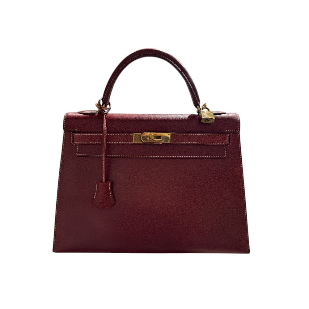 HERMES KELLY 28 BORDEAUX