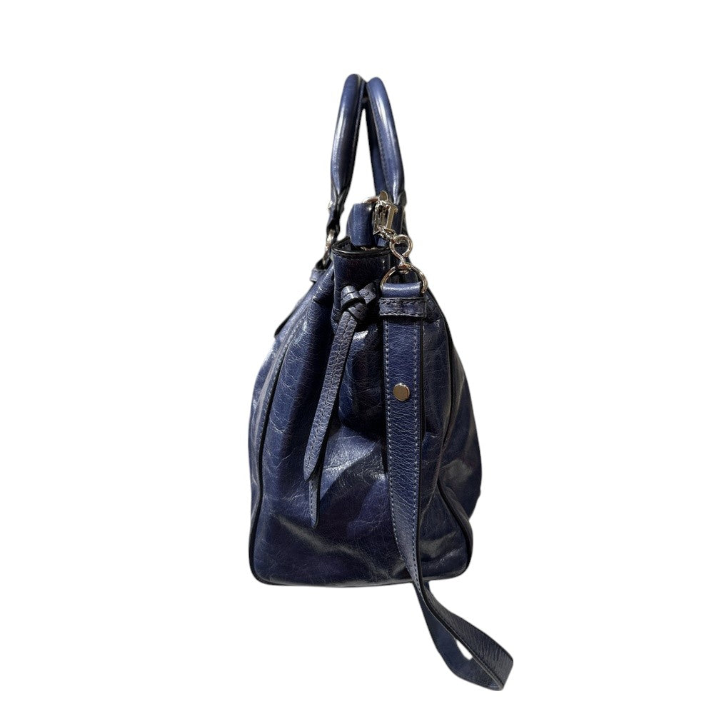 MIU MIU 2WAY BLUE SILVER