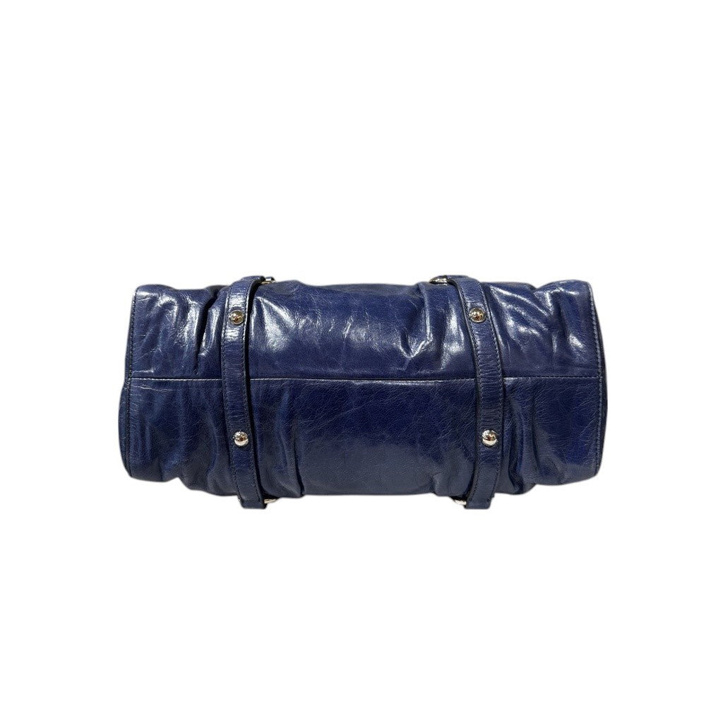 MIU MIU 2WAY BLUE SILVER