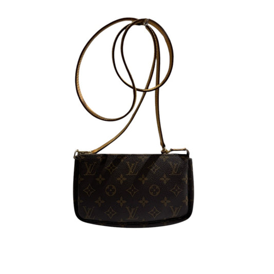 LOUIS VUITTON MONOGRAM POCHETTE MIT UMHÄNGEGURT