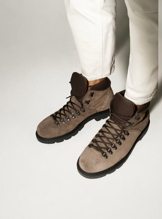 CARPEDIEM LEDER STIEFEL IN GRAU