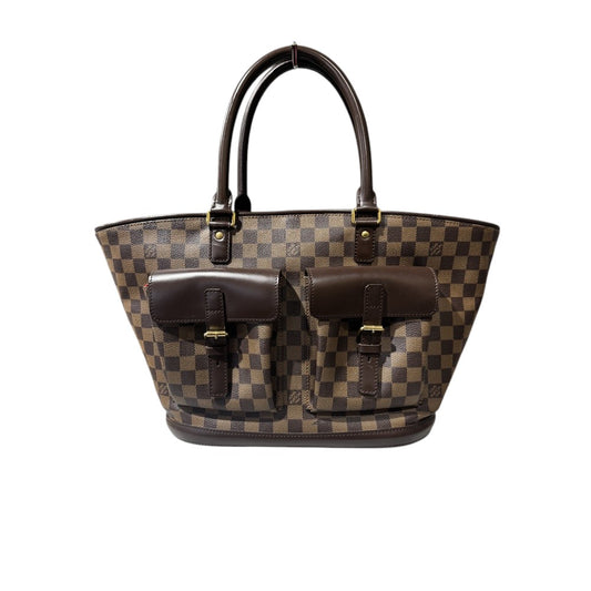 LOUIS VUITTON DAMIER EBENE MANOSQUE GM TOTE BAG