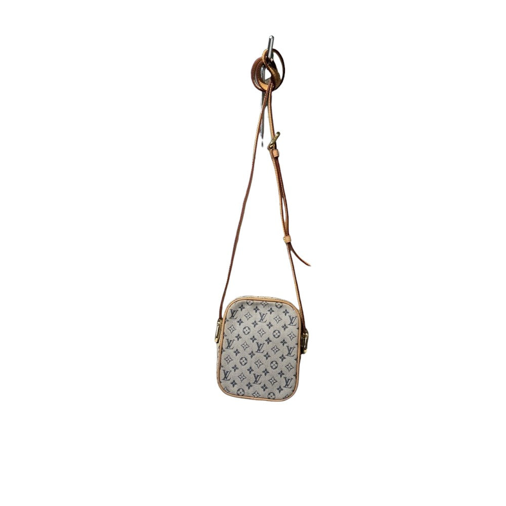 LOUIS VUITTON MONOGRAM MINI JULIET PM SHOULDER BAG BLUE