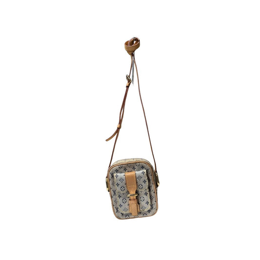 LOUIS VUITTON MONOGRAM MINI JULIET PM SHOULDER BAG BLUE