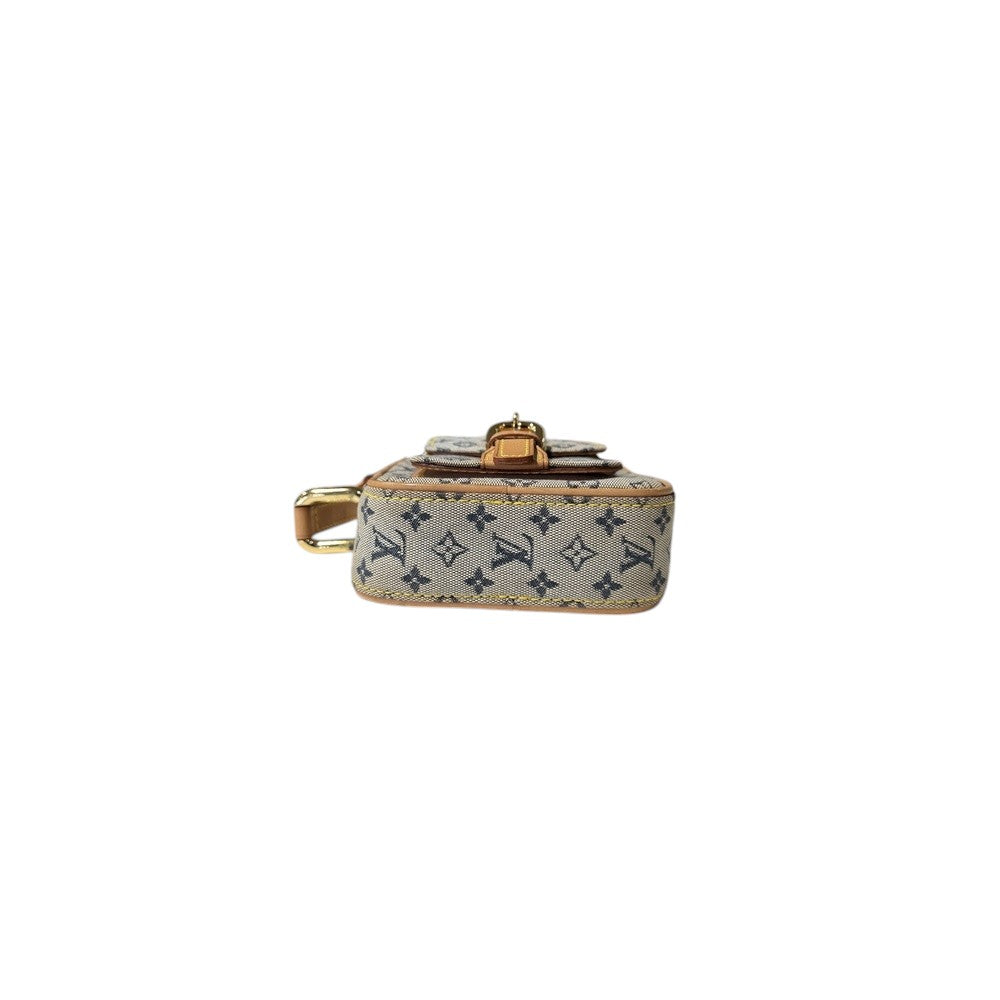 LOUIS VUITTON MONOGRAM MINI JULIET PM SHOULDER BAG BLUE