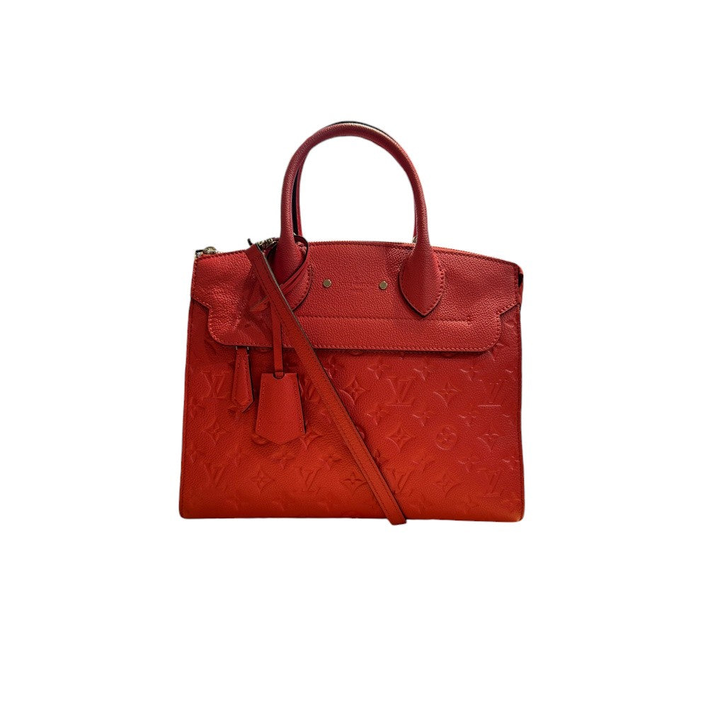 LOUIS VUITTON EMPREINTE  PONT NEUF ROT