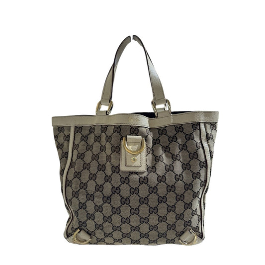 GUCCI GG CANVAS BEIGE WEISS