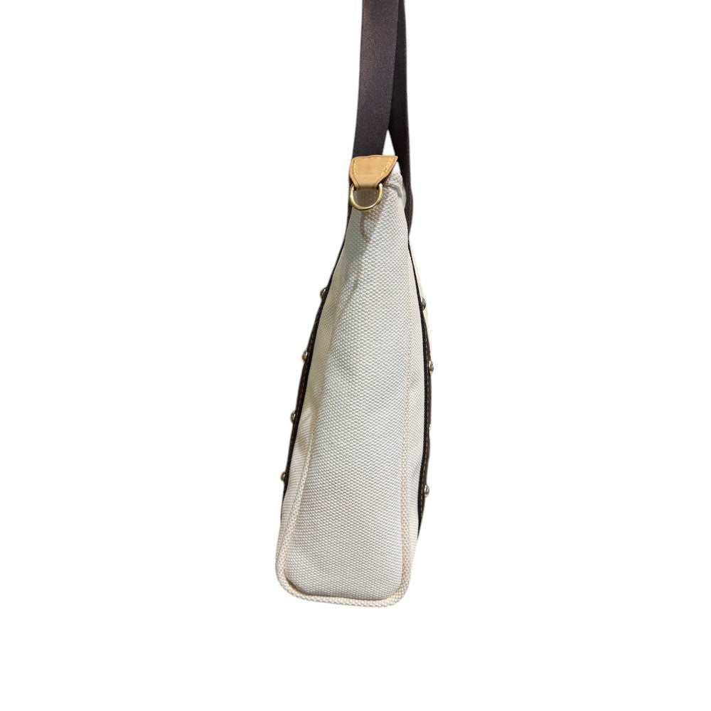 LOUIS VUITTON CABAS MM ANTIGUA BROWN BEIGE