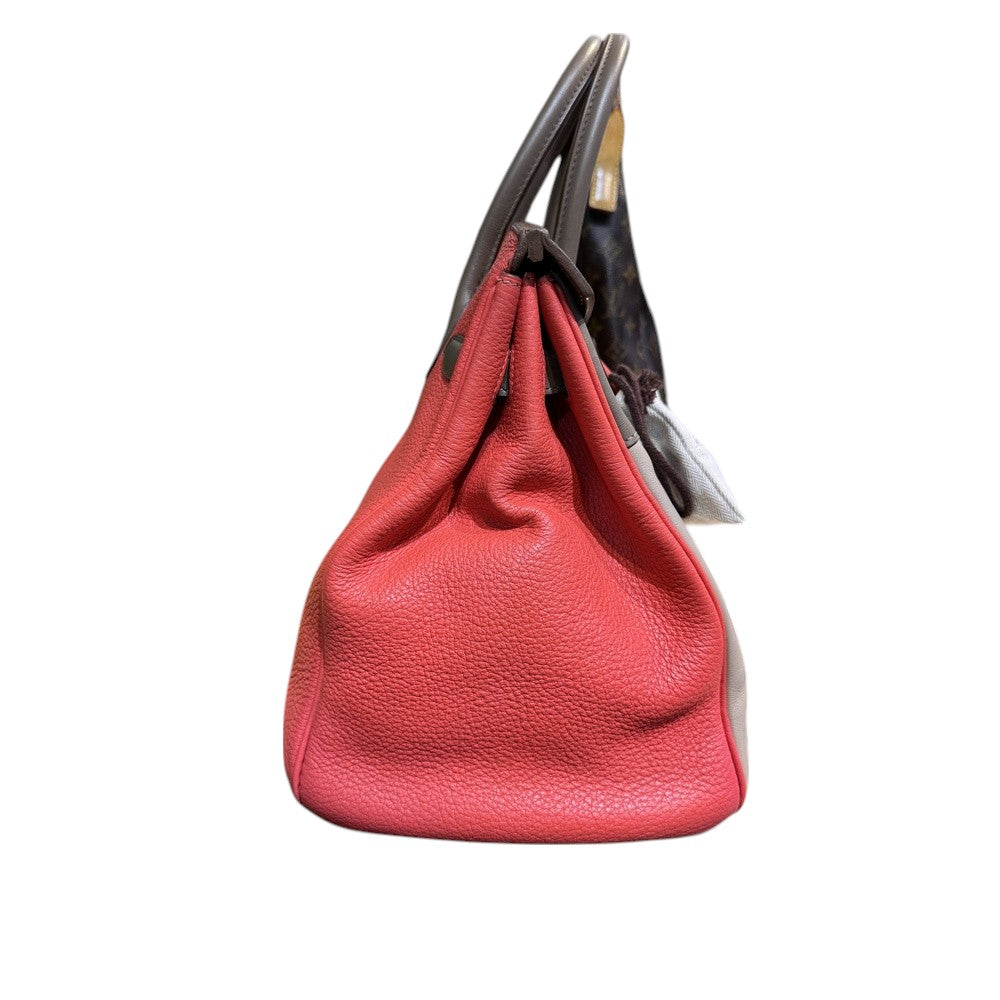 HERMES BIRKIN 35 ROSE JAIPUR ETOUPE ARGILE PALLADIUM