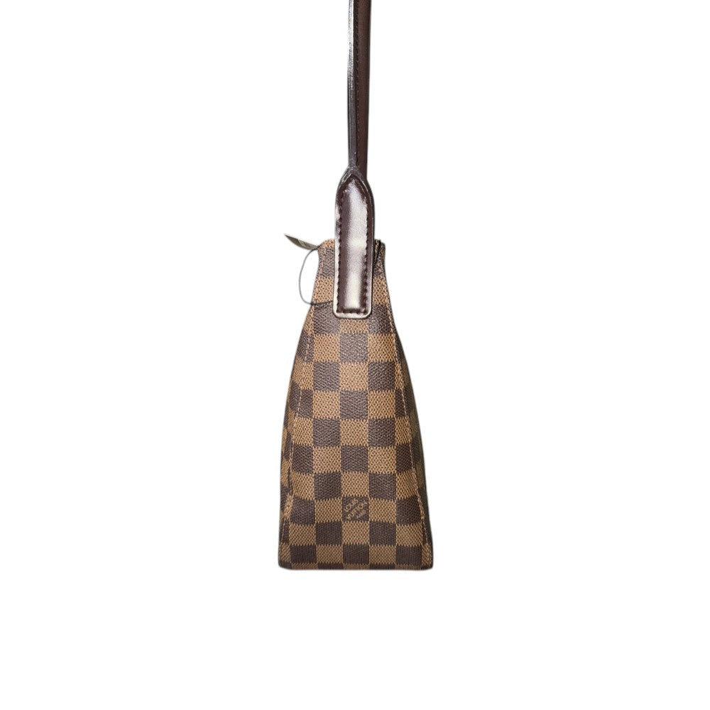 LOUIS VUITTON DAMIER EBENE LOOPING MM SHOULDER BAG