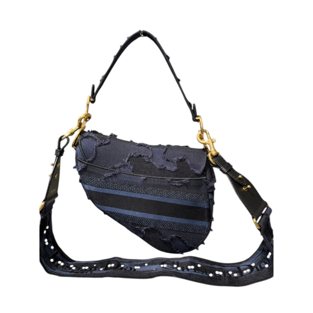 DIOR SADDLE BAG BLAU