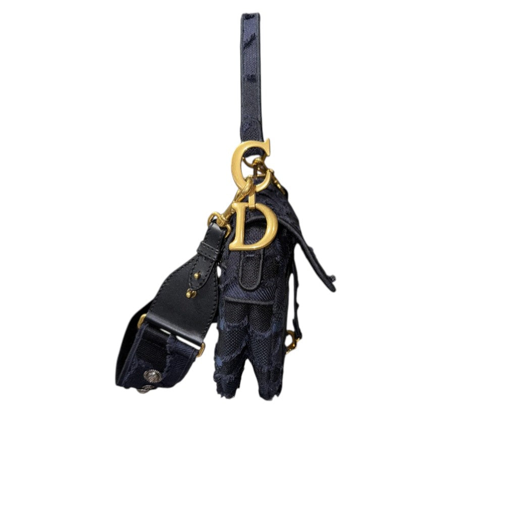 DIOR SADDLE BAG BLAU