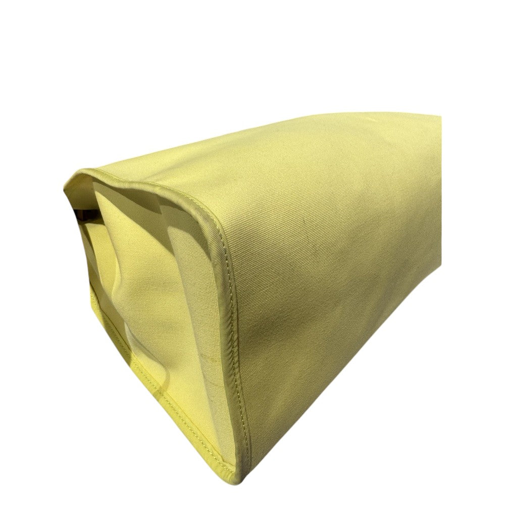 HERMES HERBAG ZIP MM YELLOW SILVER