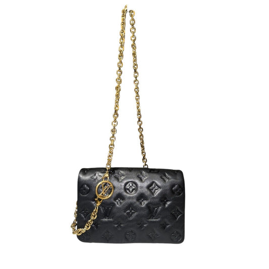 LOUIS VUITTON COUSSINE BLACK