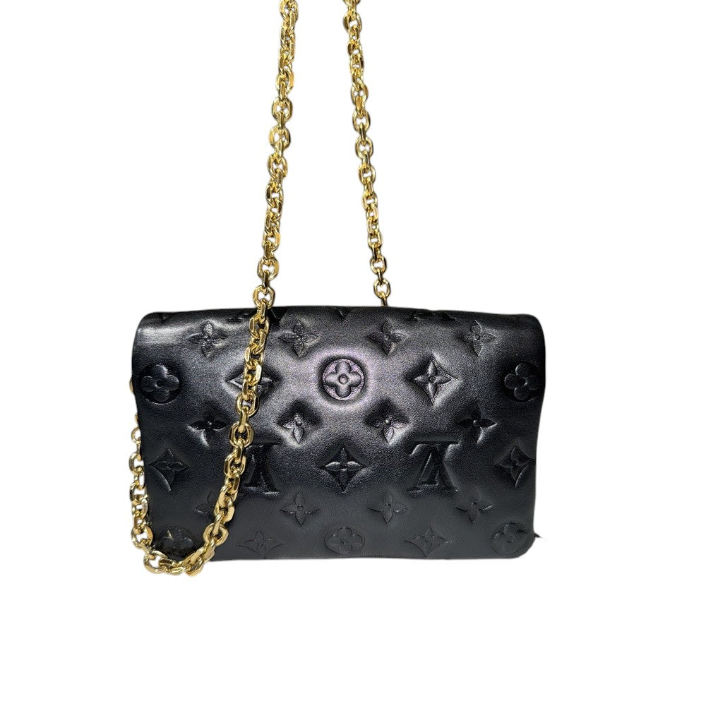 LOUIS VUITTON COUSSINE BLACK