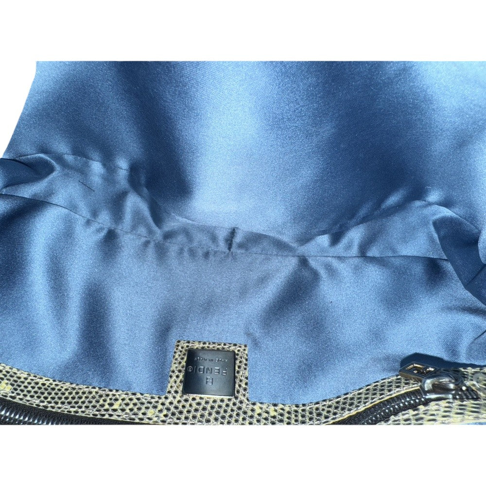 FENDI PEACH SEQUIN BAGUETTE BAG