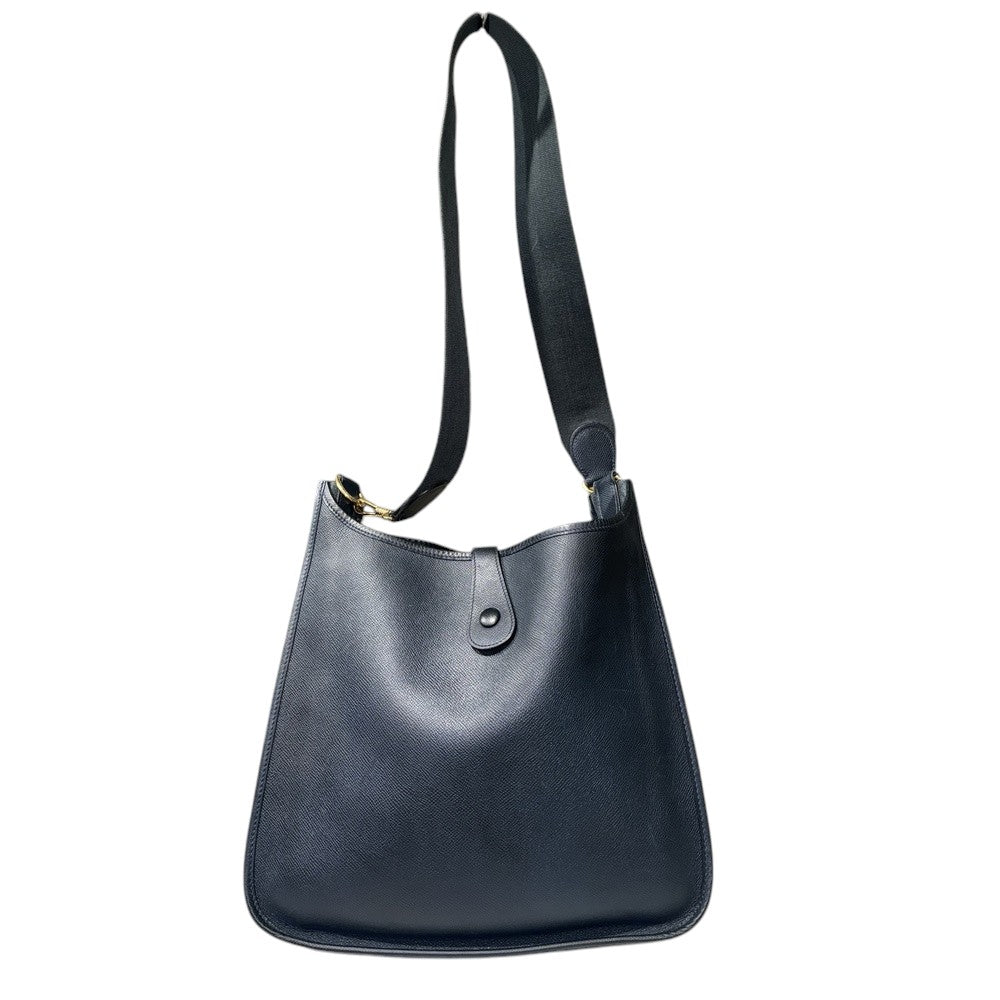 HERMES EVELYN 1 GM SHOULDER BAG NAVY