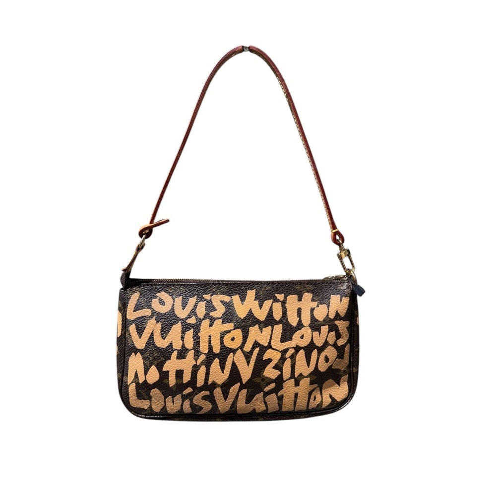 LOUIS VUITTON GRAFFITI POCHETTE ORANGE