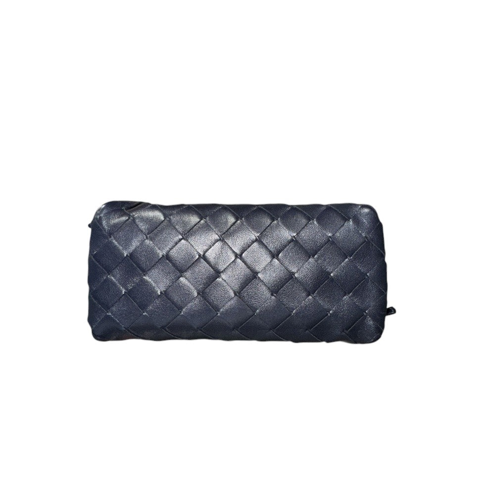 BOTTEGA VENETA CONCERT POUCH NAVY