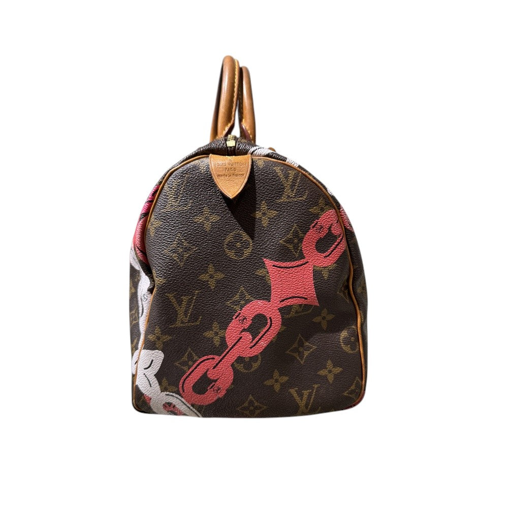 LOUIS VUITTON SPEEDY 30 CHAIN LIMITED