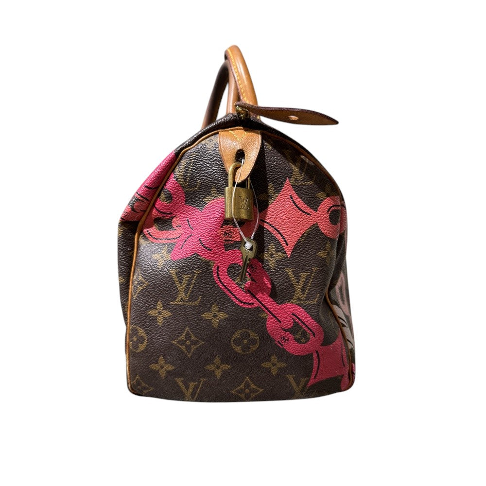 LOUIS VUITTON SPEEDY 30 CHAIN LIMITED