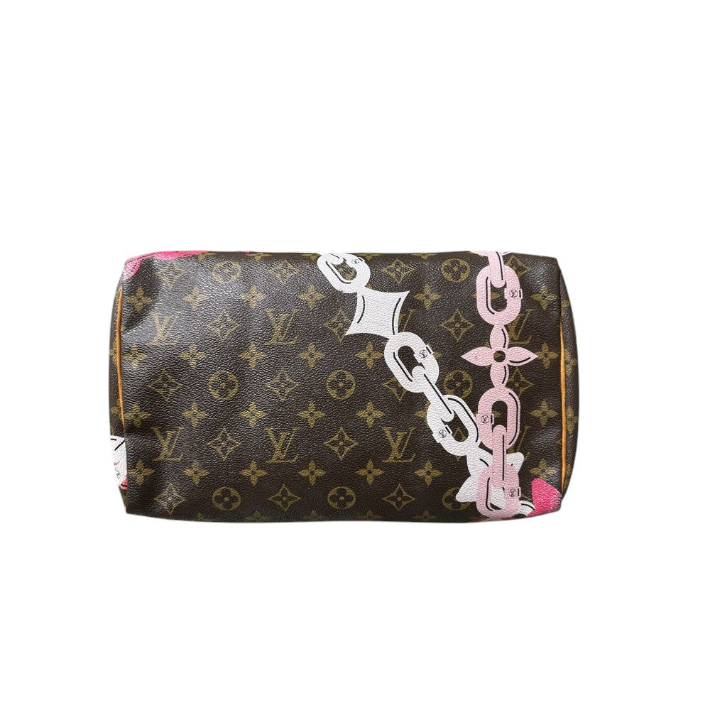 LOUIS VUITTON SPEEDY 30 CHAIN LIMITED