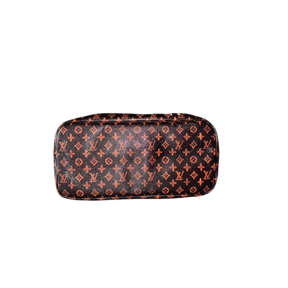 LOUIS VUITTON CATOGRAM NEVERFULL MM MARRON