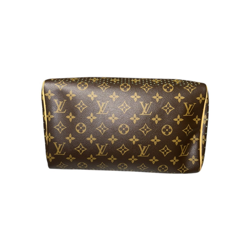 LOUIS VUITTON SPEEDY 30 PERFORIERT GRÜN