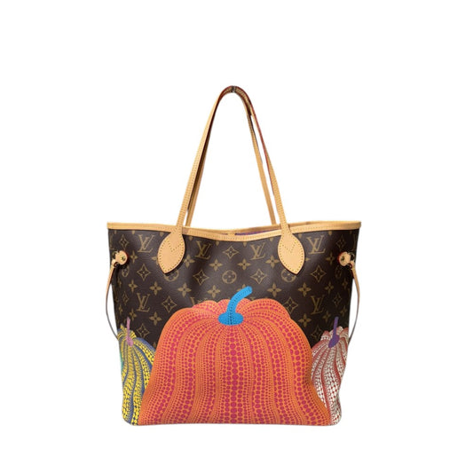 LOUIS VUITTON NEVERFULL MM KUSAMA YAYOI PUMPKIN